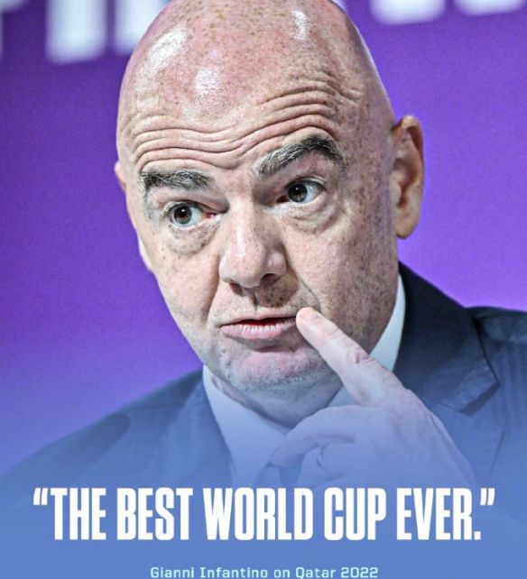本届大获成功！国际足联主席希望世界杯改为三年一届