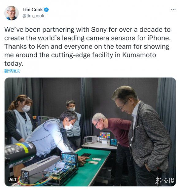首次公开承认 库克透露iPhone使用索尼相机传感器